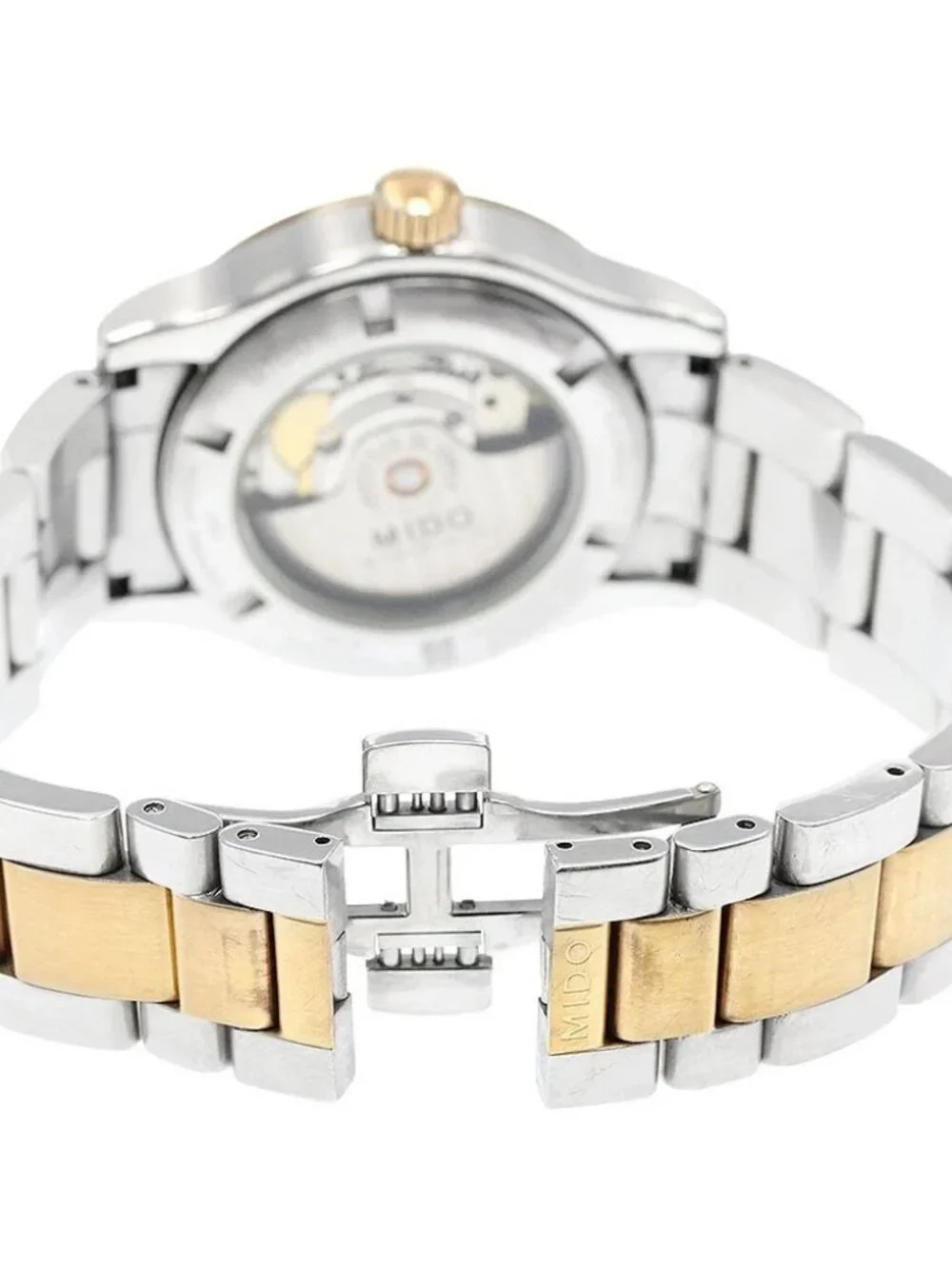 MIDO Multifort M005830A Day date white Dial Automatic Men's Watch